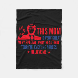 Muttertag Trump Funny Quotes Wahlen 2020 Fleecedecke