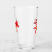 Muttertag - Tulpen für Mama - Illustration | Glas (Links)
