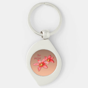 Muttertag - Tulpen für Mama - Illustration    Schlüsselanhänger