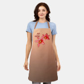 Muttertag - Tulpen für Mama - Illustration | Schürze (Getragen)