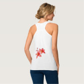 Muttertag - Tulpen für Mama - Illustration | Tank Top (Rückseite Vollansicht)
