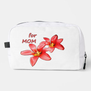 Muttertag - Tulpen für Mama - Illustration    Waschbeutel