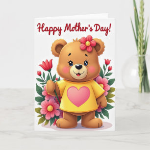Muttertag Tulpenkarte mit Liebe Karte
