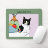 Muttertag Tuxedo Katze Mousepad (Mit Mouse)