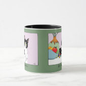 Muttertag Tuxedo Katze Tasse (Zentrum)