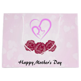 Muttertag und Baby Kindergarnelen Muttertag Große Geschenktüte