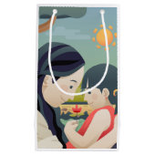 Muttertag und Muttertag des Kindes | Geschenktasch Kleine Geschenktüte (Vorderseite)