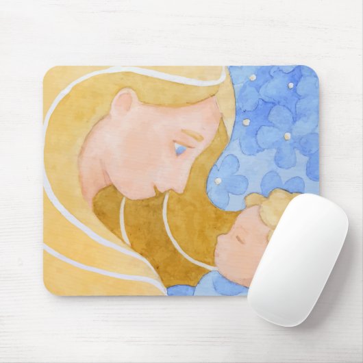 Muttertag und Muttertag des Kindes | Mauspad (Mit Mouse)