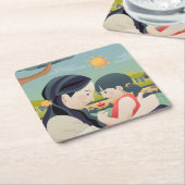 Muttertag und Muttertag des Kindes | UNTERSETZER (angewinkelt)