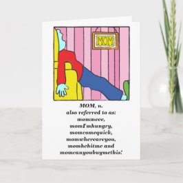 Muttertag/Valentinstag/Geburtstag Feiertagskarte