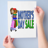 Muttertag Verkauf Flyer (Hand)