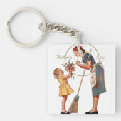 Muttertag Vintag Schlüsselanhänger (Vorderseite)