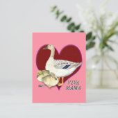 Muttertag: Viva Mama! Postkarte (Stehend Vorderseite)