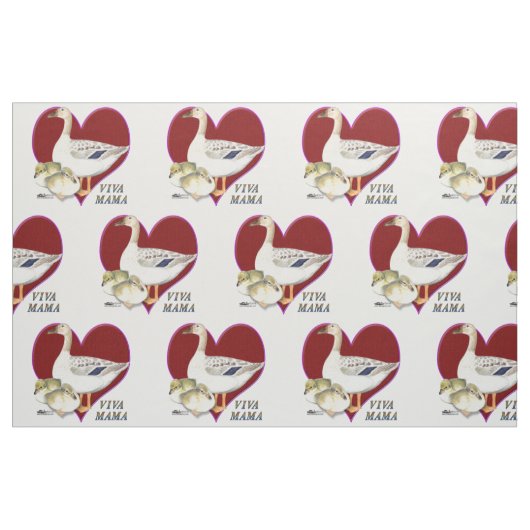 Muttertag: Viva Mama! Stoff (Fat Quarter (45,7 x 55,9 cm))