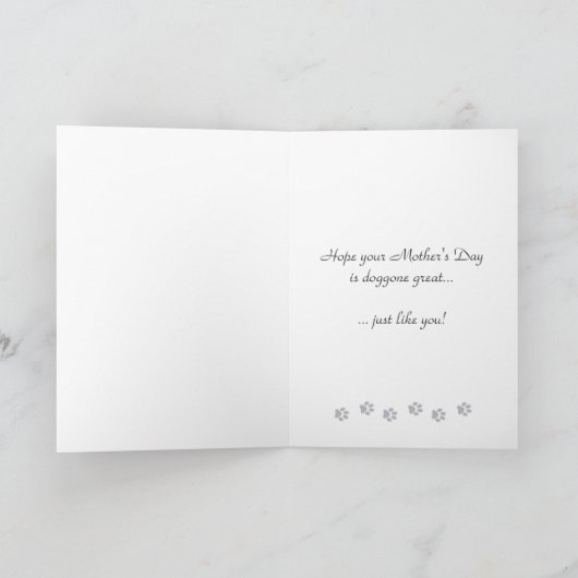 Muttertag - von Furry Friends Karte (Innenseite)