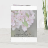 Muttertag von Janz Karte (Rückseite)