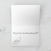 Muttertag von Schwan und Cygnets Feiertagskarte (Innenseite)