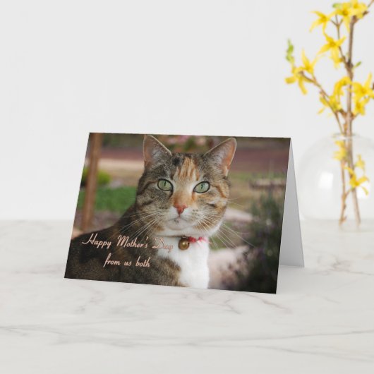 Muttertag, von uns beiden karte (Gelbe Blume)