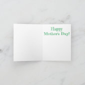 Muttertag vor dem Raphaelit Karte (Innenseite)