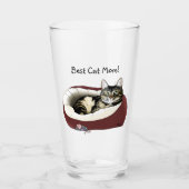 Muttertag vor der Katze Glas (Vorderseite)