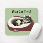 Muttertag vor der Katze Mousepad (Mit Mouse)