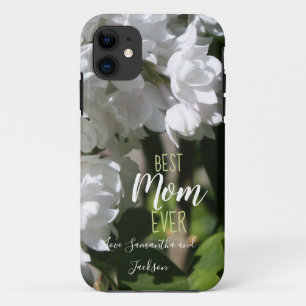 Muttertag Weißer Lilacs Beste Mama je Case-Mate iPhone Hülle