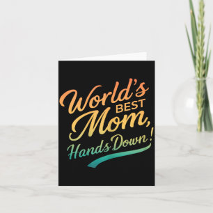 Muttertag Weltbeste Mama Lustiger Mama Zitat Karte