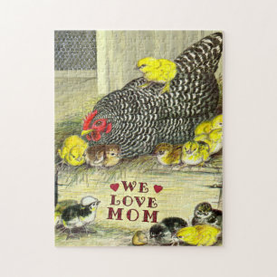Muttertag: Wir Liebe Mama! Puzzle