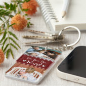 Muttertag Wir Liebe Sie Mama 4 Foto Schlüsselanhänger (Vorderseite rechts)