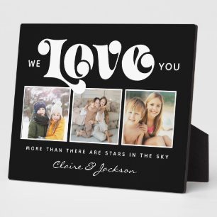 Muttertag Wir Liebe Sie Mama Familienfoto Collage Fotoplatte