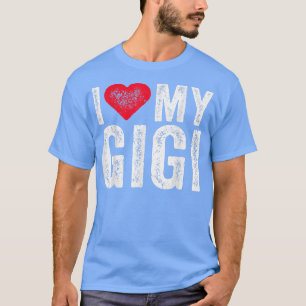 Muttertag Witzig Ich Liebe mein Gigi Rotes Herz Gr T-Shirt