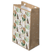 Muttertag Zitrus Kleine Geschenktüte (Rückseite Schrägansicht)