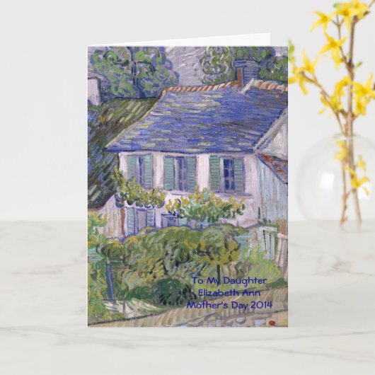 Muttertag zur Tochterkarte Karte (Gelbe Blume)