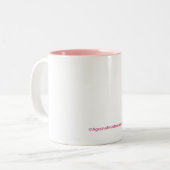 Muttertag Zweifarbige Tasse (Vorderseite Links)