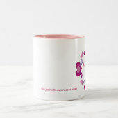 Muttertag Zweifarbige Tasse (Mittel)