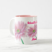 Muttertag Zweifarbige Tasse (Vorderseite Links)