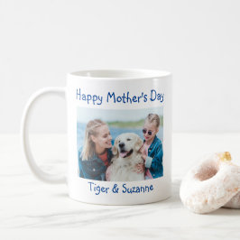 Muttertag Zweiseitige Tasse des Fotos