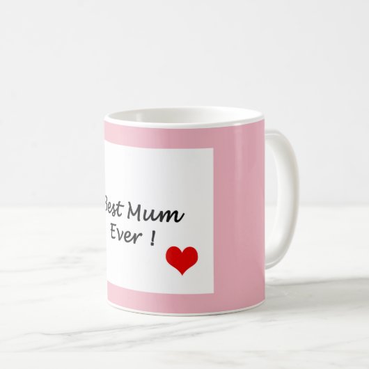 Muttertagbeste Mama überhaupt Kaffeetasse (VorderseiteRechts)