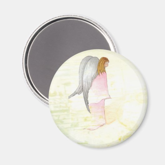 Muttertagengel Religious Magnet (Vorderseite/Rückseite)