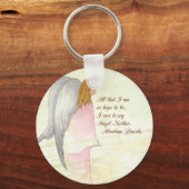 Muttertagengel Religious Schlüsselanhänger (Vorderseite)