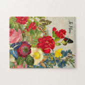 Muttertaggarnelen Rose Schmetterlinge Puzzle (Horizontal)