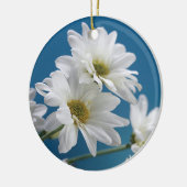 Muttertaggarten der Liebe, Daisies, Blue Sky Keramikornament (Links)