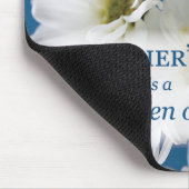 Muttertaggarten der Liebe, Daisies, Blue Sky Mousepad (Ecke)