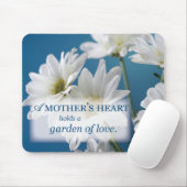 Muttertaggarten der Liebe, Daisies, Blue Sky Mousepad (Mit Mouse)