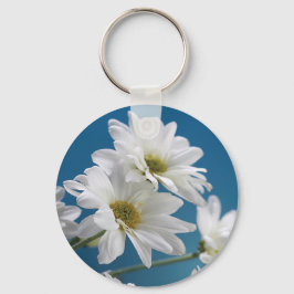 Muttertaggarten der Liebe, Daisies, Blue Sky Schlüsselanhänger