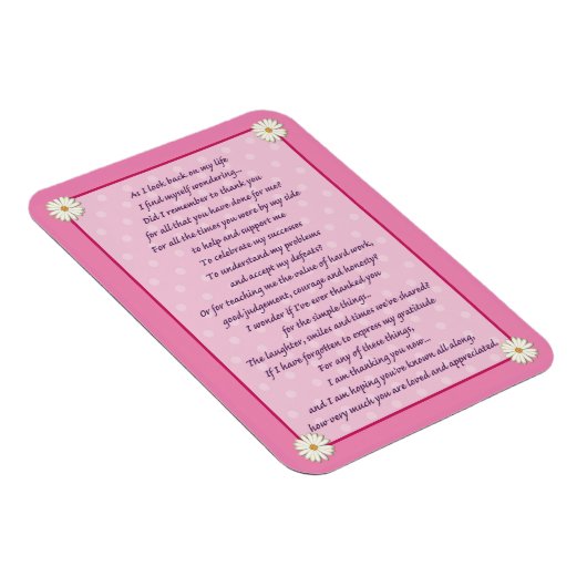 Muttertaggedicht Magnet (Rechte Seite)