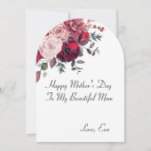 MÜTTERTAGKARTE EINLADUNG (Vorderseite)