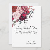 MÜTTERTAGKARTE EINLADUNG (Vorderseite)