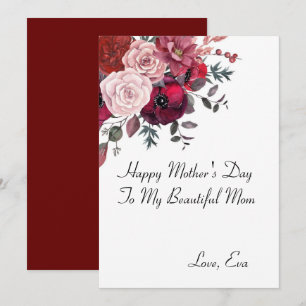 MÜTTERTAGKARTE EINLADUNG