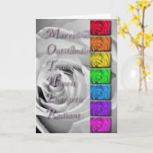 Muttertags-Akronym Karte (Gelbe Blume)